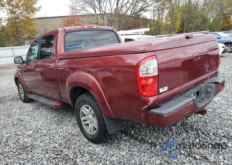 2005 Toyota Tundra Double Cab Limited z USA, uszkodzony, nr VIN 5TBDT48145S493207